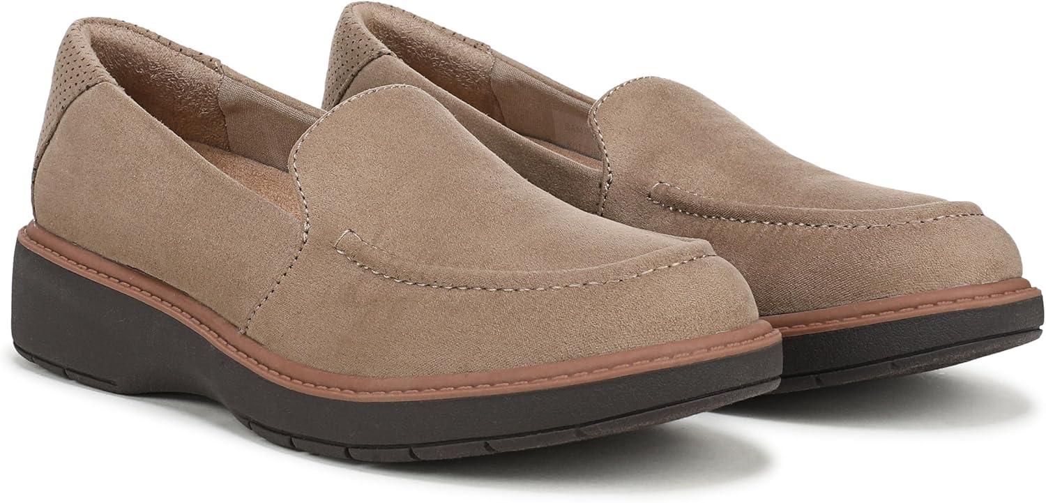 image:imageDrScholls Shoes Womens Calm DownWoodsmoke Brown Microsuede