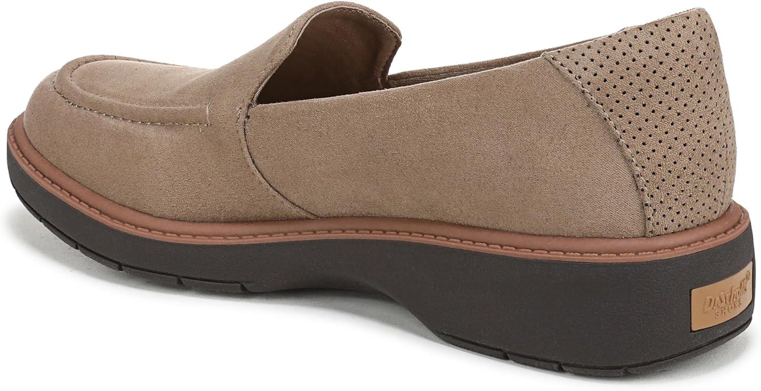 image:imageDrScholls Shoes Womens Calm DownWoodsmoke Brown Microsuede