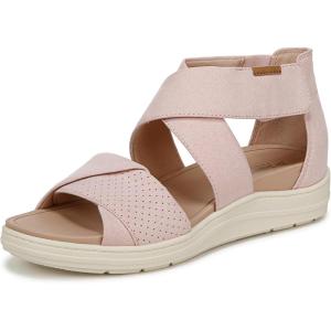 Dr.Scholl’s SHOES womens Time Off Fun(Blush Pink Fabric)