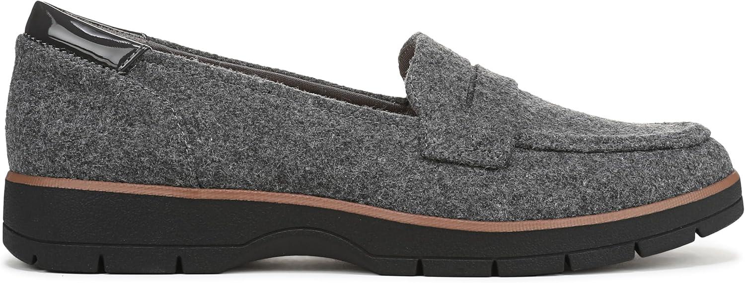 image:imageDr Scholls Shoes Womens Nice DayCharcoal Grey Wool