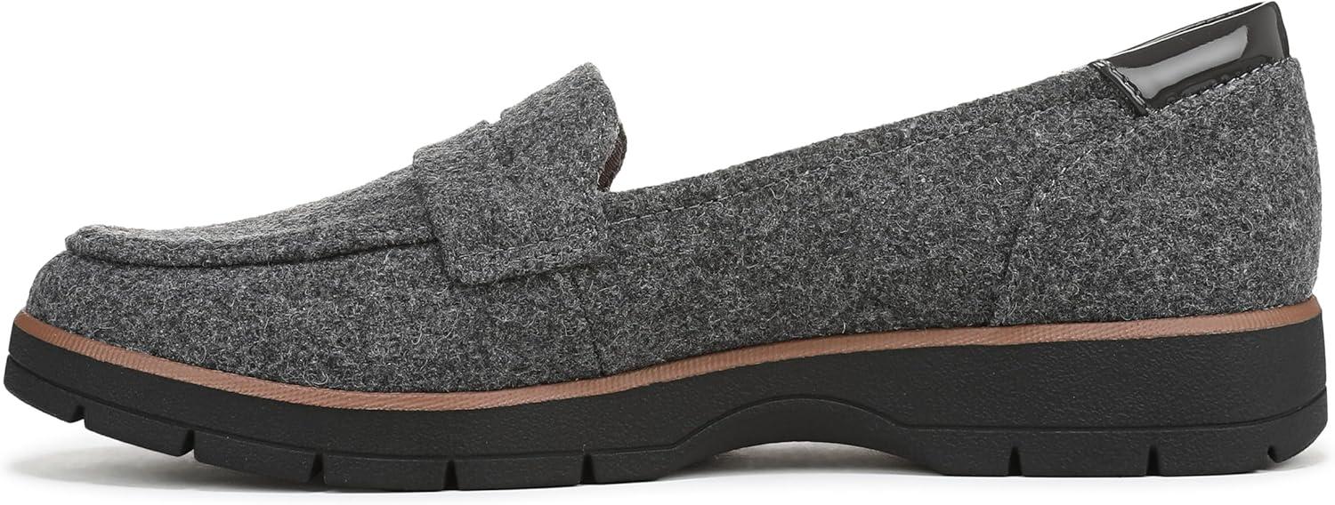 image:imageDr Scholls Shoes Womens Nice DayCharcoal Grey Wool