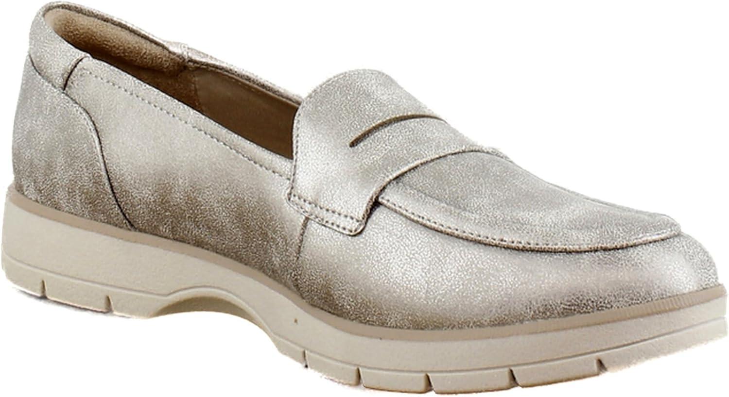 image:imageDr Scholls Shoes Womens Nice DayLight Gold Faux Leather