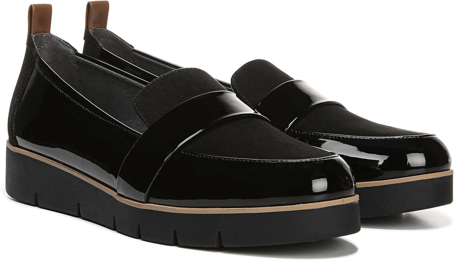 image:imageDr Scholls Shoes Womens WebsterBlack PatentMicrofiber