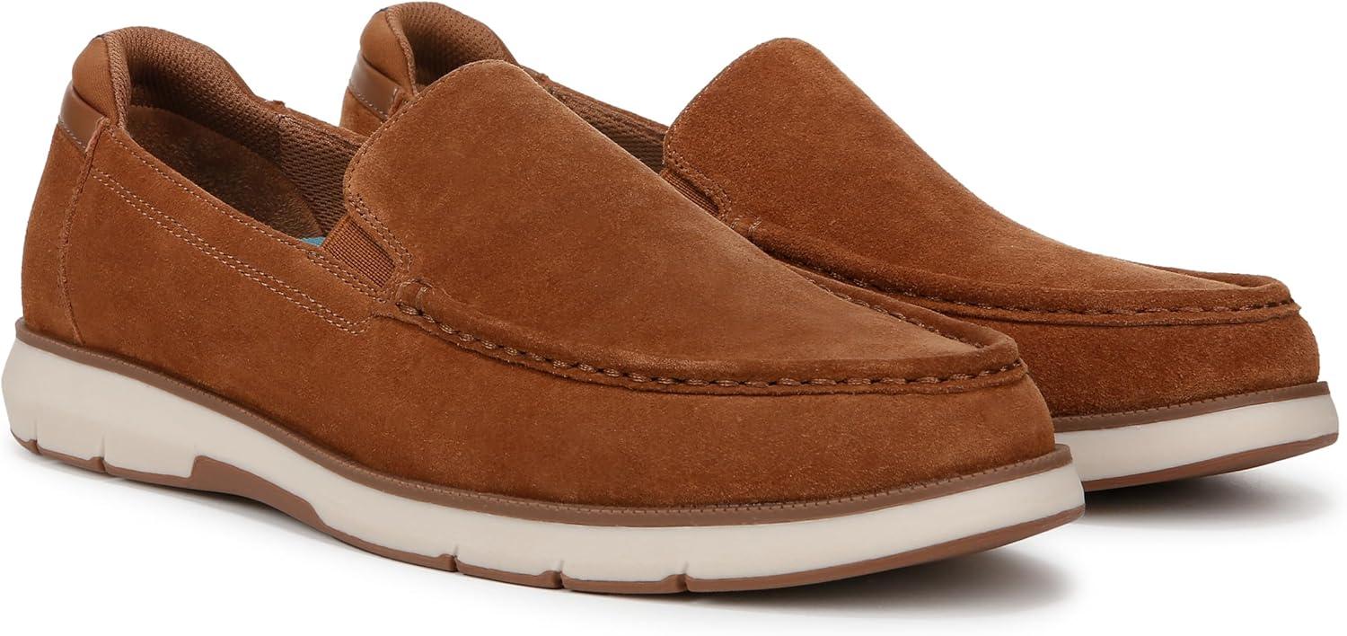 image:imageDrScholls Shoes Mens Feel Engaged Plantar FasciitisDark Tan Leather