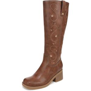 Dr.Scholl’s SHOES Women’s Joplin(Embroidered Whiskey Brown)
