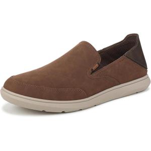 Dr.Scholl’s Shoes Men’s Easy Going Men’s Slip(Dark Tan Brown)