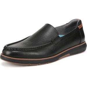 Dr.Scholl’s Shoes Mens Feel Engaged Plantar Fasciitis(Black Leather)