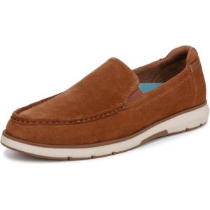 Dr.Scholl’s Shoes Mens Feel Engaged Plantar Fasciitis(Dark Tan Leather)