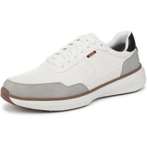 Dr.Scholl’s Shoes Men’s Jake Retro(White Grey Fabric)