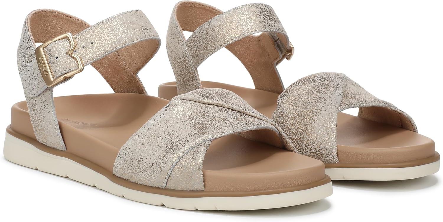 image:imageDr Scholls Free To MoveGold Suede