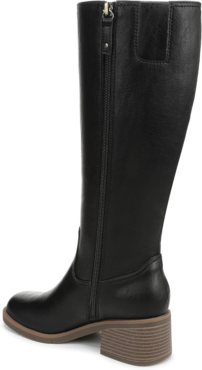 image:imageDr Scholls Joplin Riding Tall BootsBlack Medium Calf