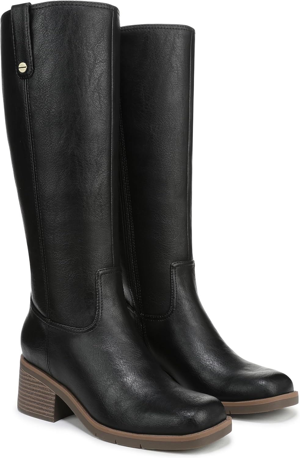 image:imageDr Scholls Joplin Riding Tall BootsBlack Medium Calf