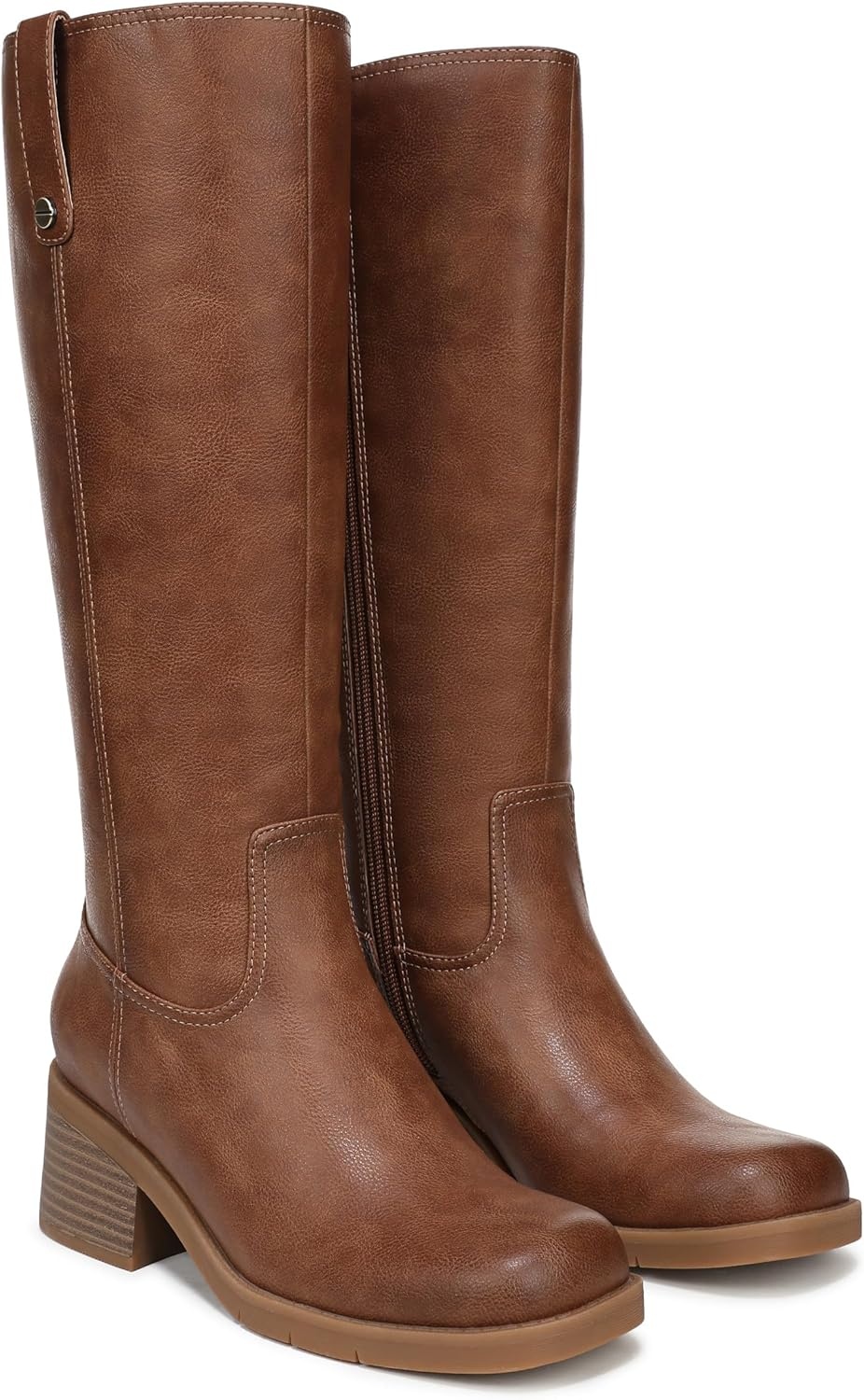 image:imageDr Scholls Joplin Riding Tall BootsDark Honey Brown Medium Calf