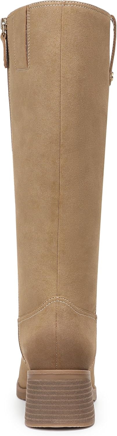 image:imageDr Scholls Joplin Riding Tall BootsSandTaupe Brown Wide Calf