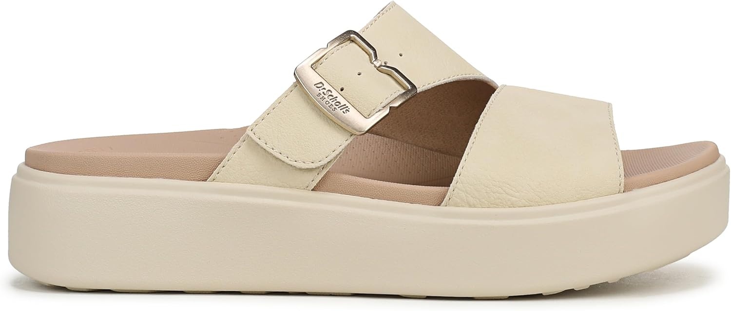image:imageDr Scholls Madison Cloud SlidesPorcelain Beige Smooth