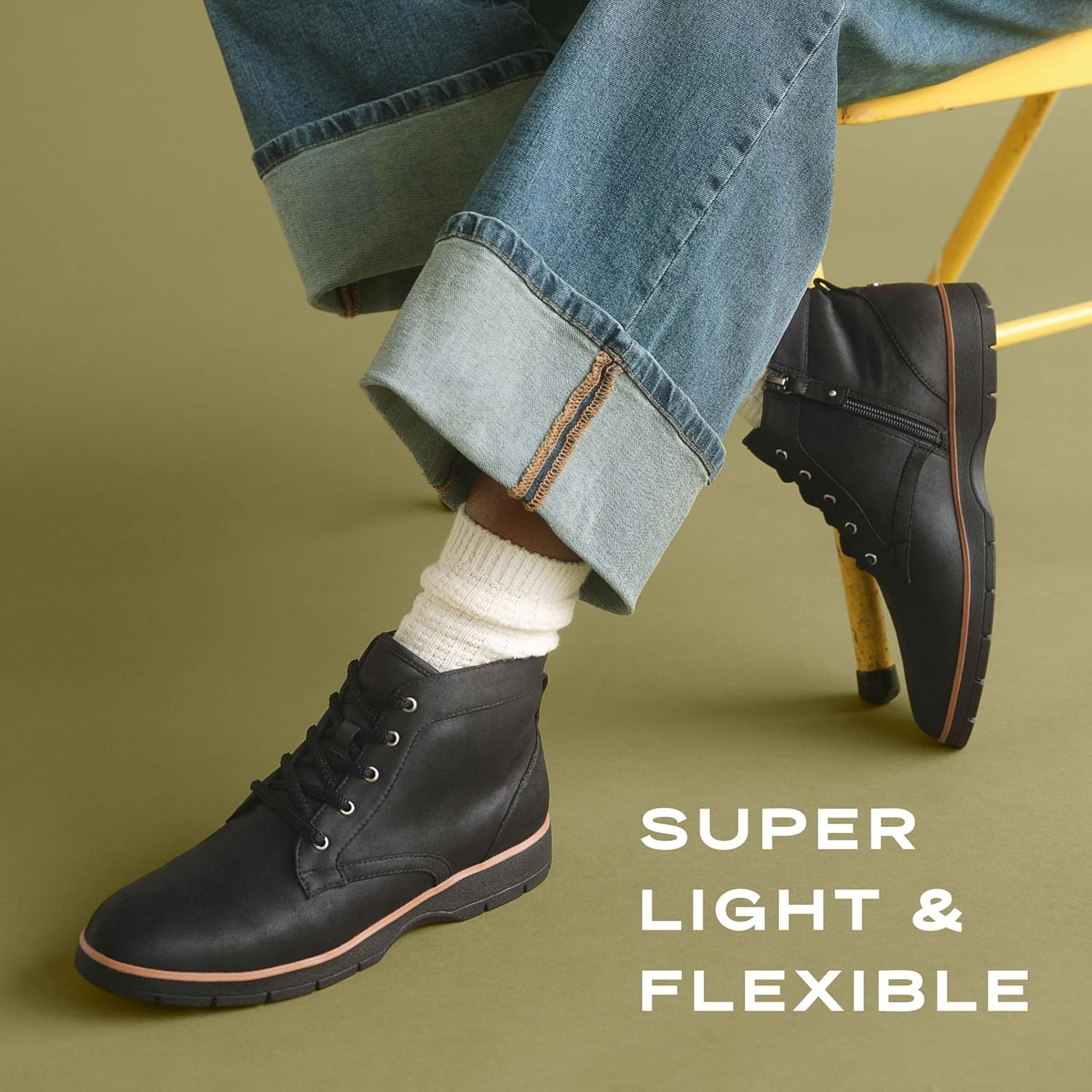 image:imageDr Scholls Northstar LaceUp Short BootsBlack