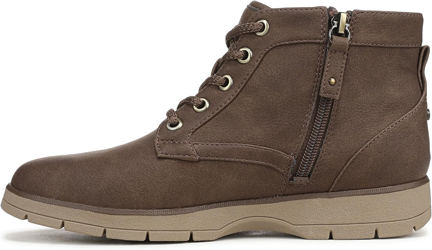 image:imageDr Scholls Northstar LaceUp Short BootsDark Brown