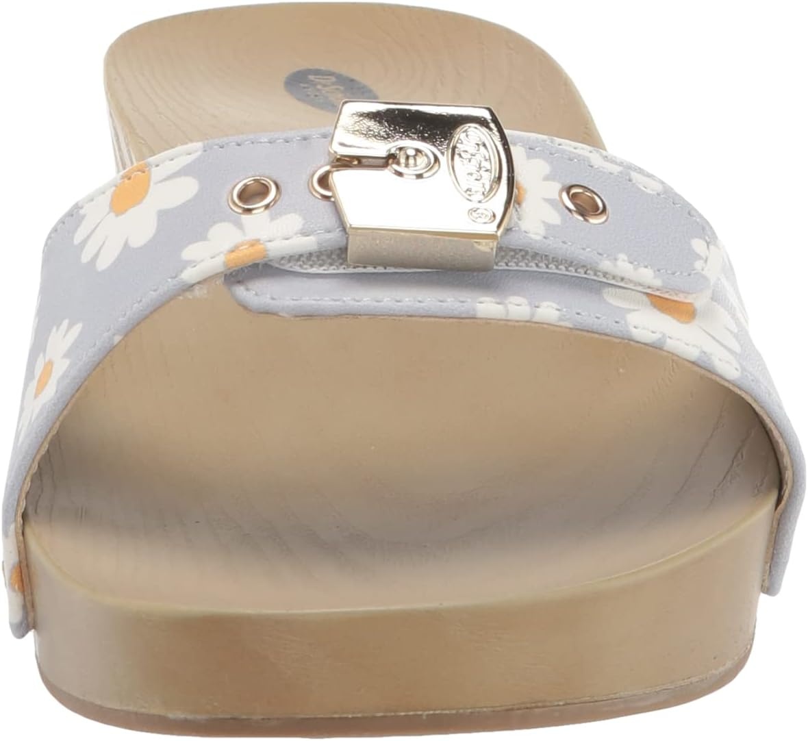 image:imageDr Scholls Shoes Womens Classic Sandal Faux Wood Slide SandalBlue Dawn Floral Print
