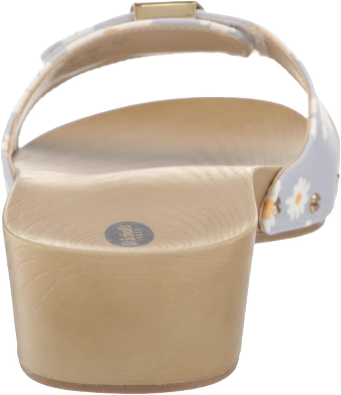 image:imageDr Scholls Shoes Womens Classic Sandal Faux Wood Slide SandalBlue Dawn Floral Print