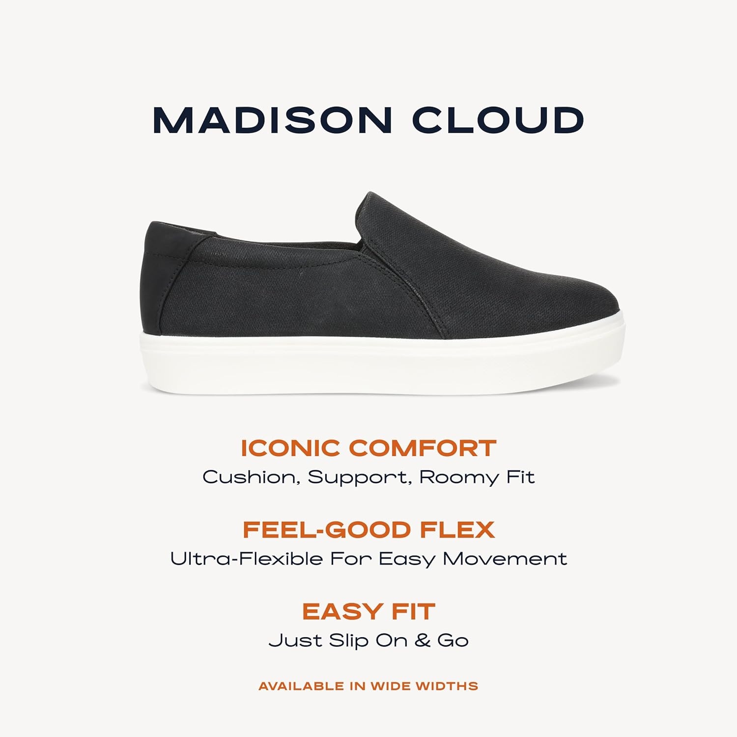 image:imageDr Scholls Shoes Womens Madison CloudBlack Smooth