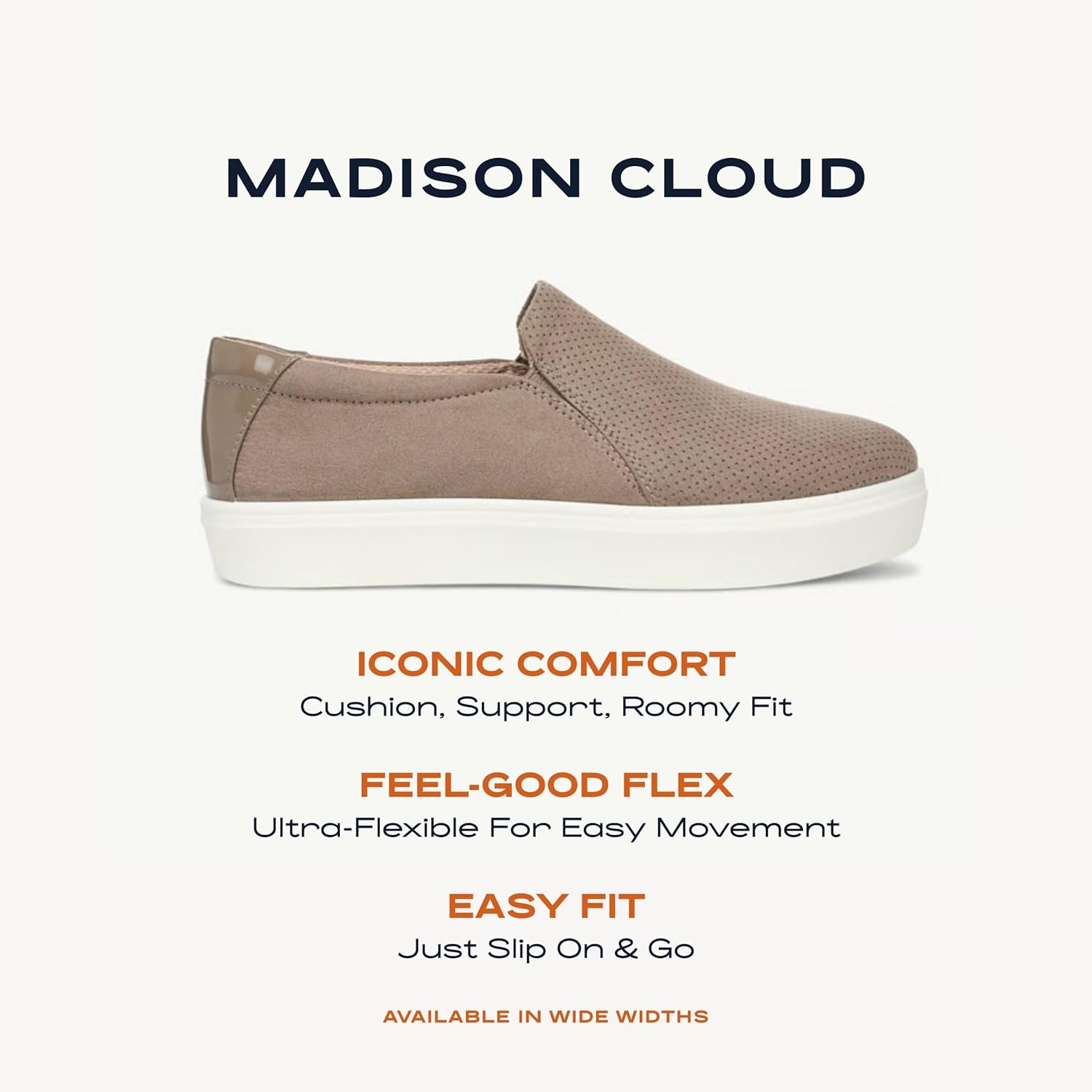 image:imageDr Scholls Shoes Womens Madison CloudCuban Sand Beige Tan