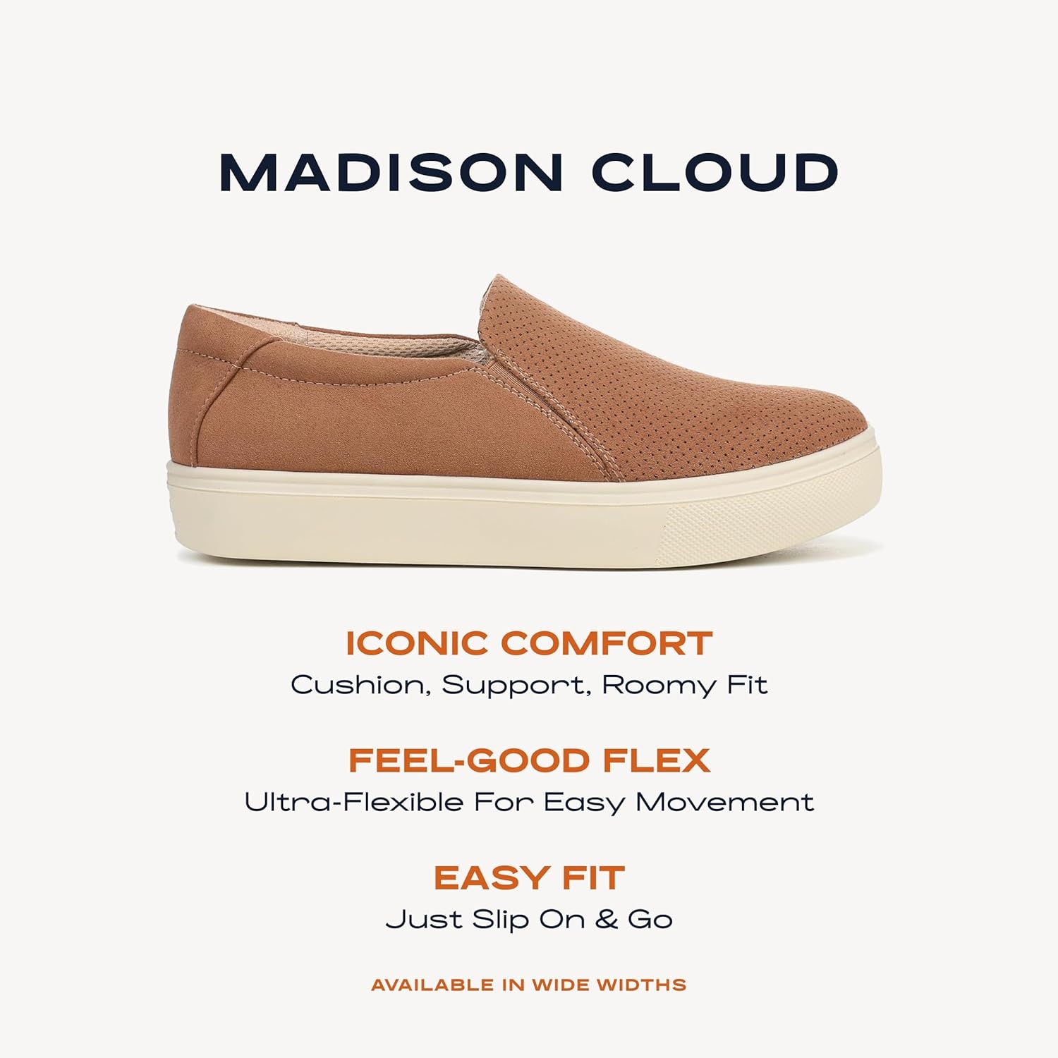 image:imageDr Scholls Shoes Womens Madison CloudHoney Brown Micro