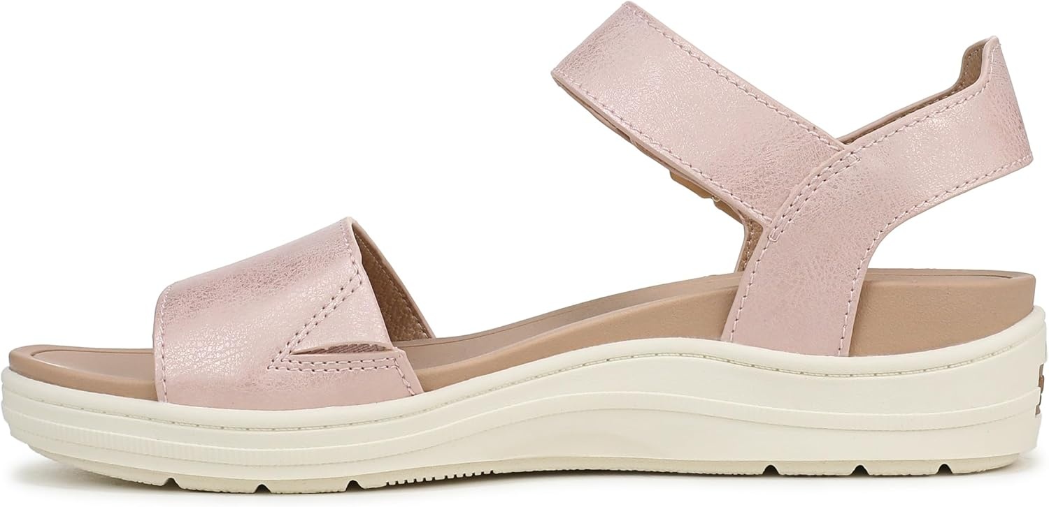 image:imageDr Scholls Time Off SkyBlush Pink Metallic
