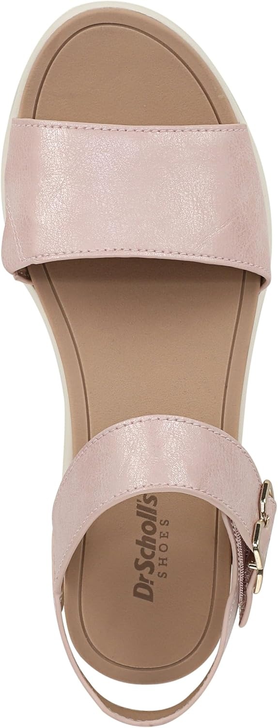 image:imageDr Scholls Time Off SkyBlush Pink Metallic