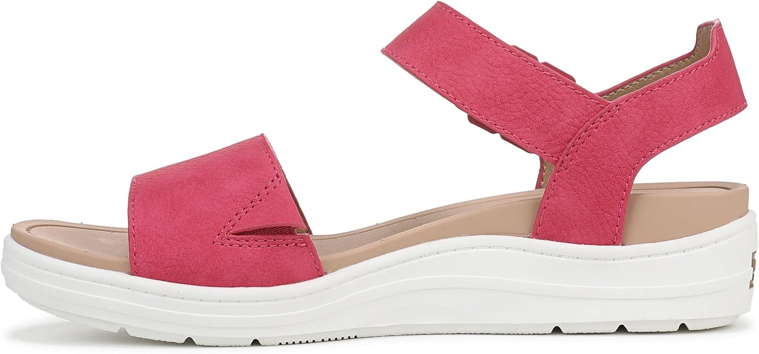 image:imageDr Scholls Time Off SkyPink Punch Faux Leather