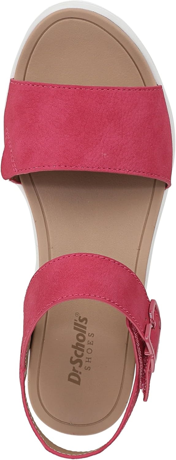 image:imageDr Scholls Time Off SkyPink Punch Faux Leather