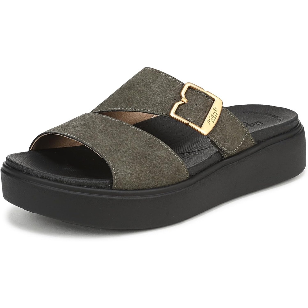 image:imageDr Scholls Madison Cloud SlidesOlive Green