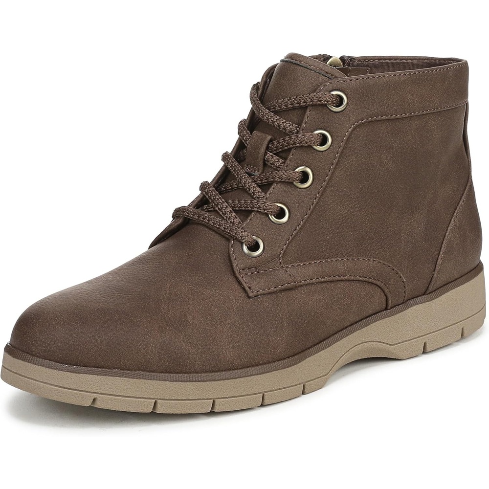 image:imageDr Scholls Northstar LaceUp Short BootsDark Brown