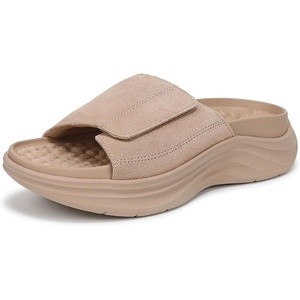 Dr. Scholl’s Feel Calm Recovery Sandals(Cuban Sand Suede)