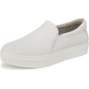 Dr. Scholl’s Shoes Women’s Madison Cloud(White Faux Leather)