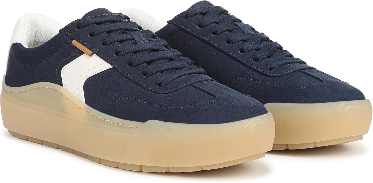 image:imageDr Scholls Shoes Womens Time Off WinLetterman Navy Fabric