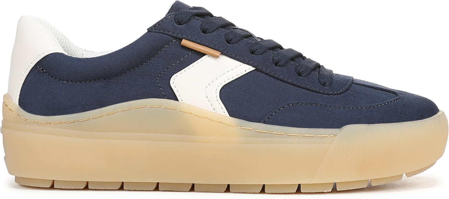 image:imageDr Scholls Shoes Womens Time Off WinLetterman Navy Fabric