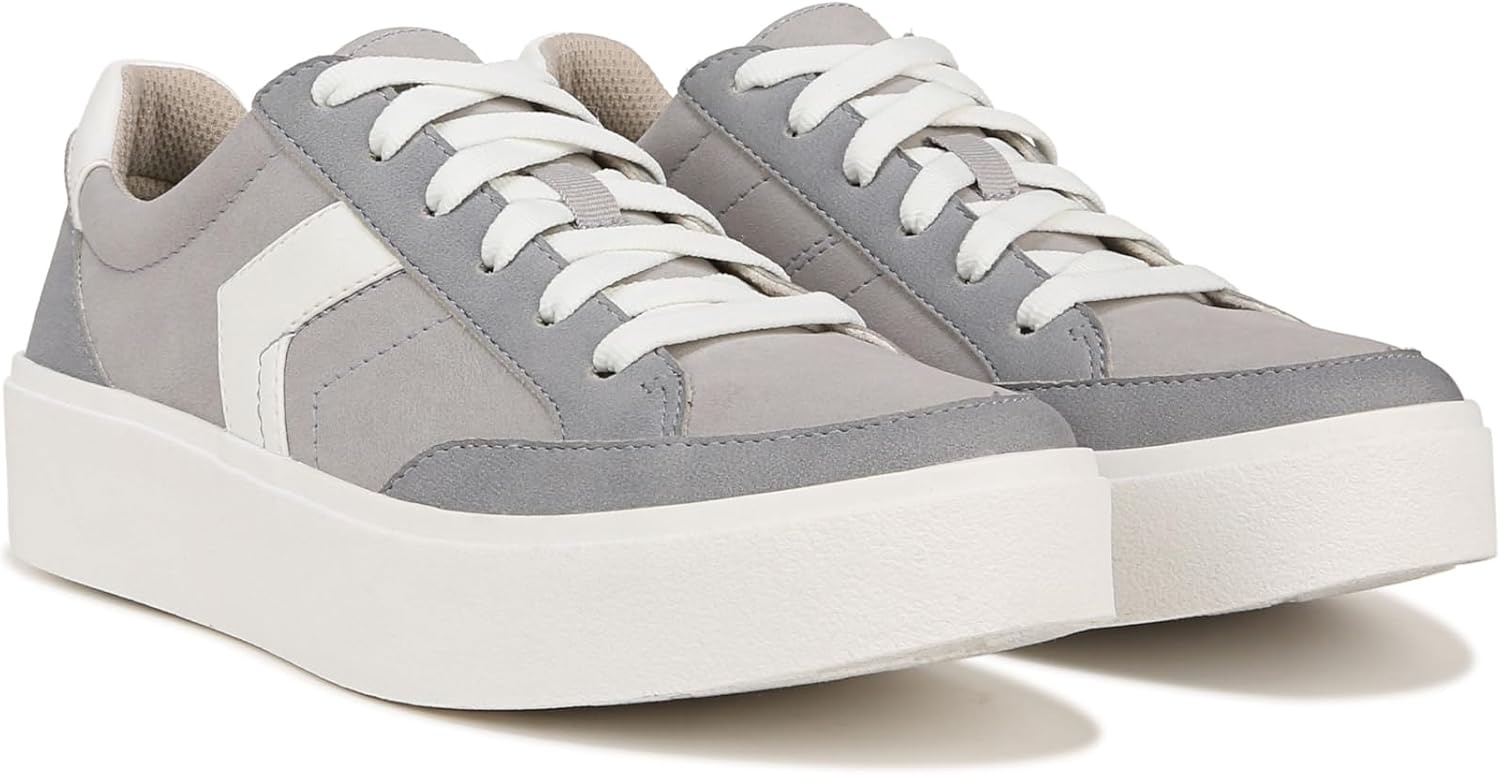 image:imageDr Scholls Madison LaceUp ShoesGreyWhite