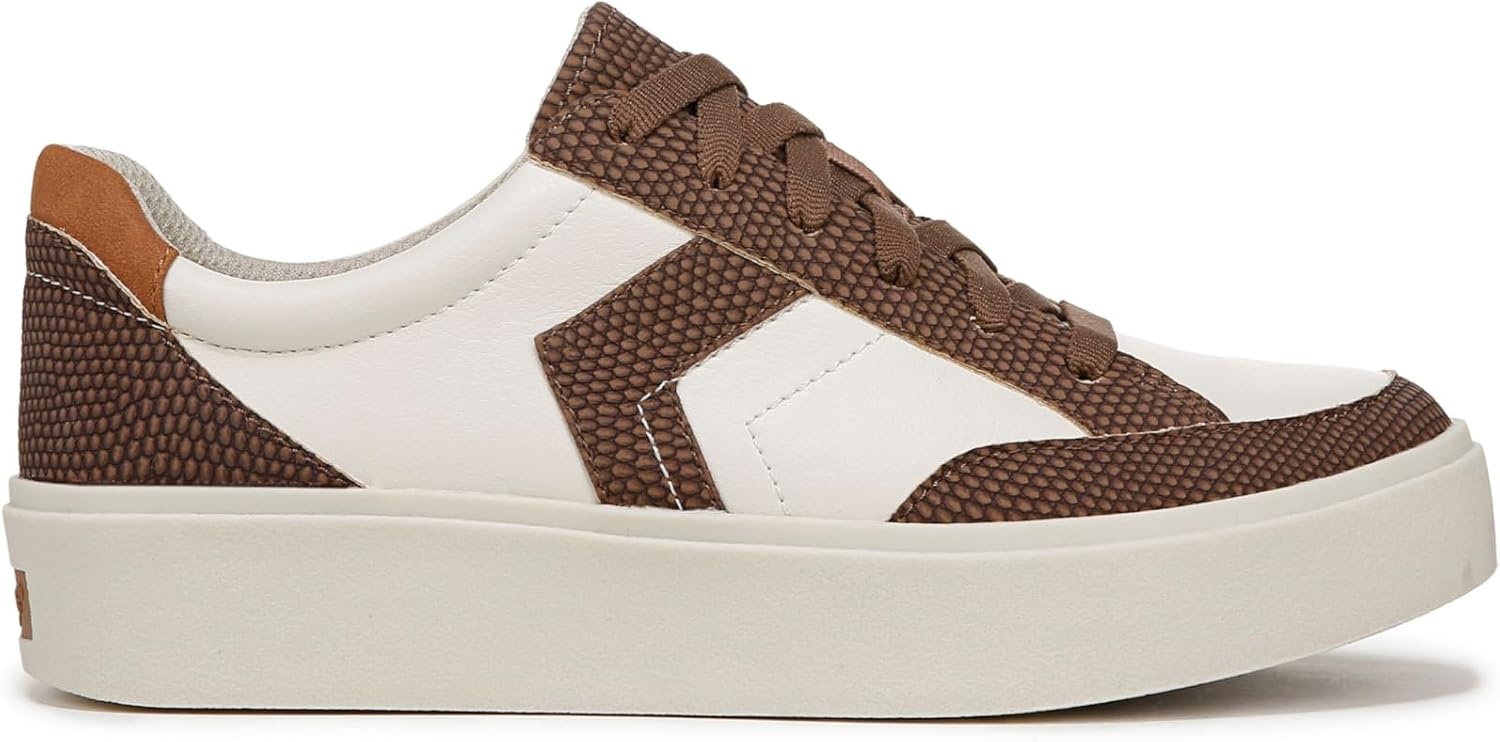 image:imageDr Scholls Madison LaceUp ShoesOff WhiteBrown