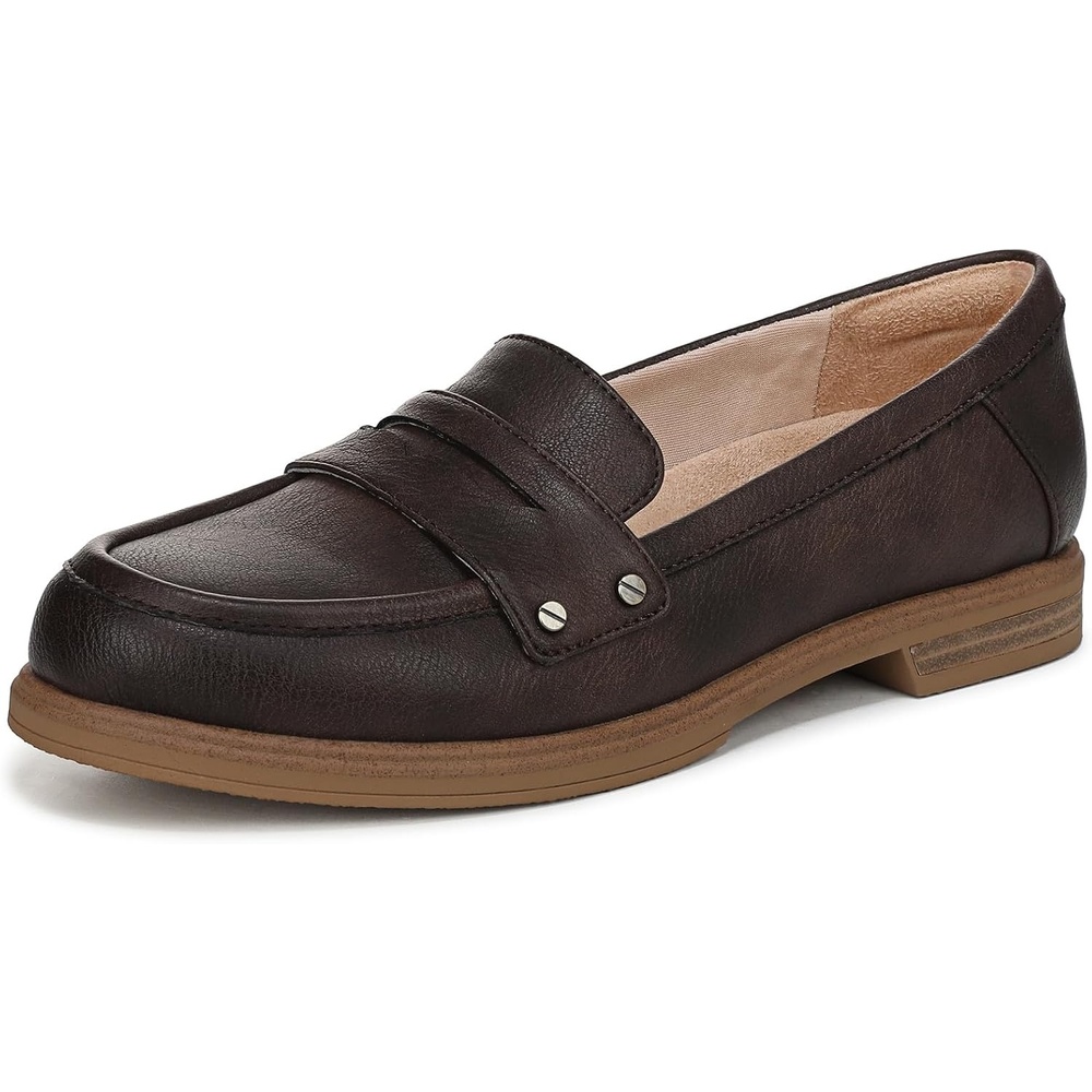 image:imageDr Scholls Hello Loafer LoaferMoc ShoesDark Brown