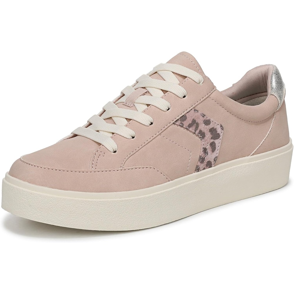 image:imageDr Scholls Madison LaceUp ShoesRose Dust Pink Leopard