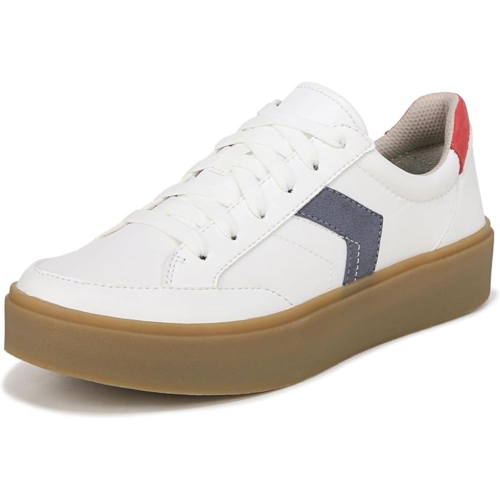 image:imageDr Scholls Madison LaceUp ShoesWhite Nylon