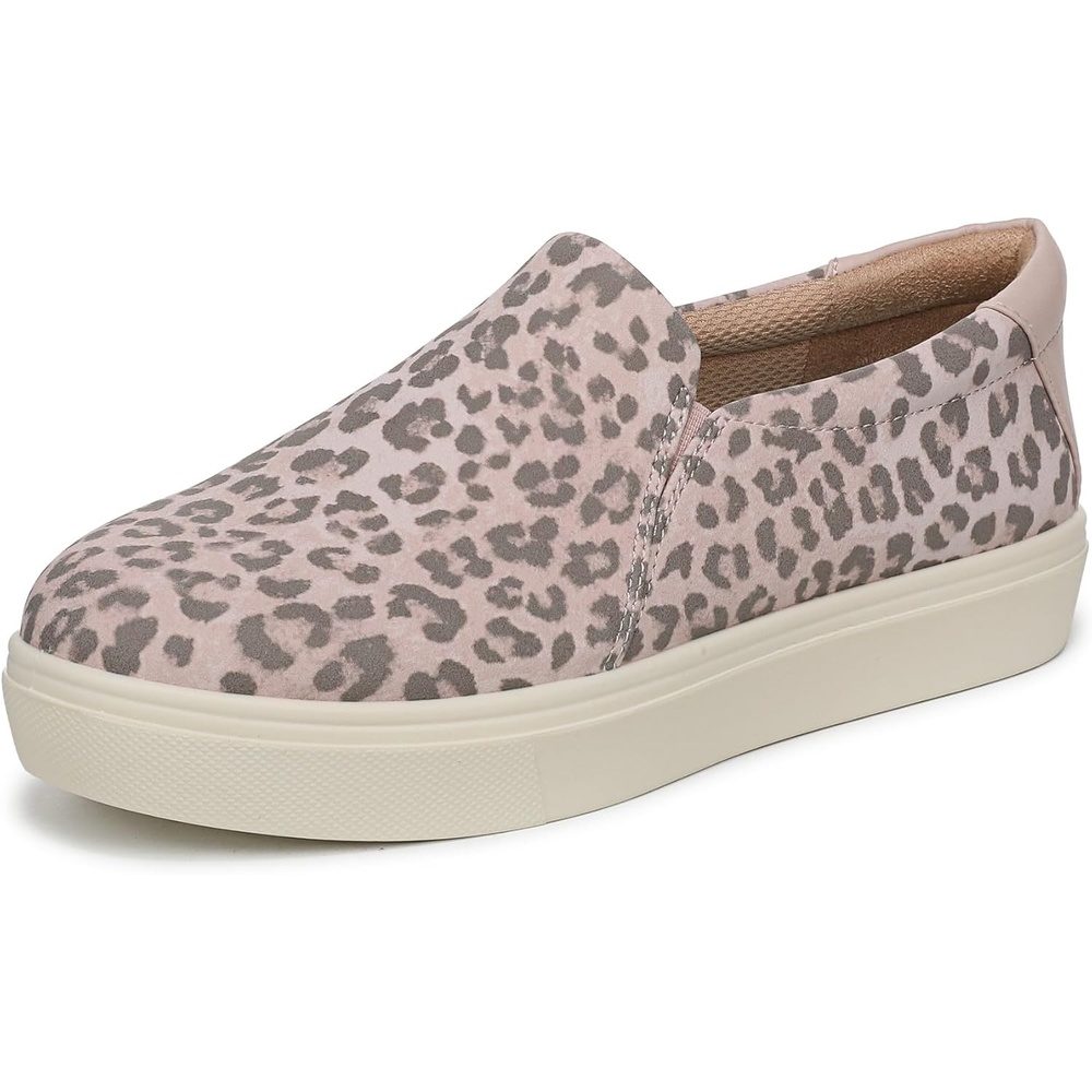 image:imageDr Scholls Shoes Womens Madison Cloud SneakerBlush Taupe Leopard