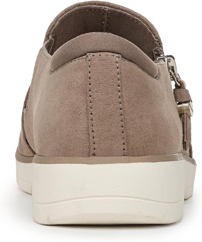 image:imageDr Scholls Nice Day Now LoaferMoc ShoesMocha Taupe Microfiber