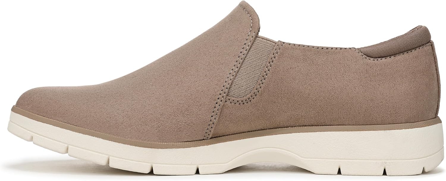 image:imageDr Scholls Nice Day Now LoaferMoc ShoesMocha Taupe Microfiber