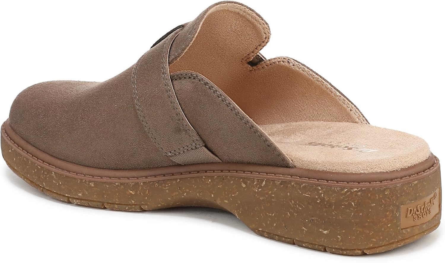 image:imageDr Scholls Calm ClogWoodsmoke Brown