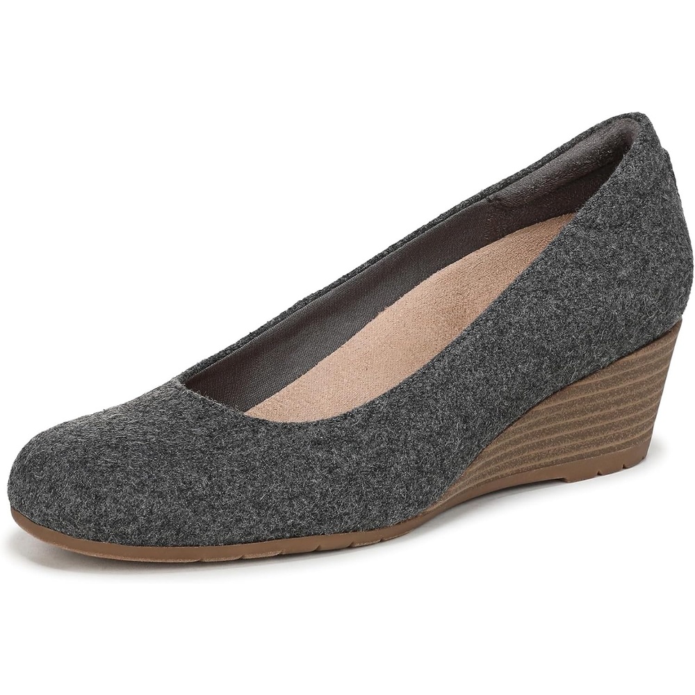 image:imageDr Scholls Be FlexCharcoal Grey Wool