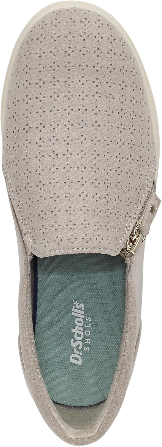 image:imageDr Scholls Madison Cloud ZipOyster Grey Microfiber Perf