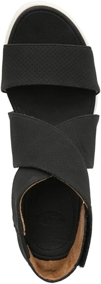 image:imageDr Scholls Shoes Womens Sheena Platform Wedge SandalBlack Smooth