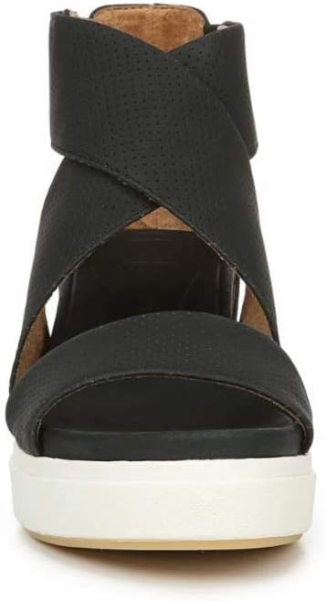 image:imageDr Scholls Shoes Womens Sheena Platform Wedge SandalBlack Smooth
