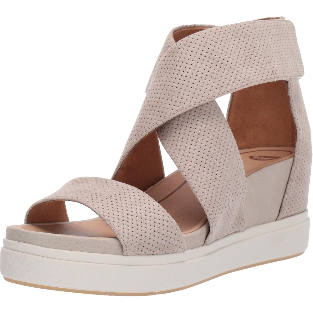 image:imageDr Scholls Shoes Womens Sheena Platform Wedge SandalBeige